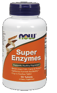 Super Enzymes (90 tablets) NOW Foods